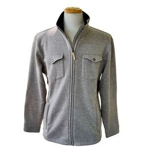 Mountain Khakis Old Faithful Full Zip Sweater Jacket. Size XL. Greige color.